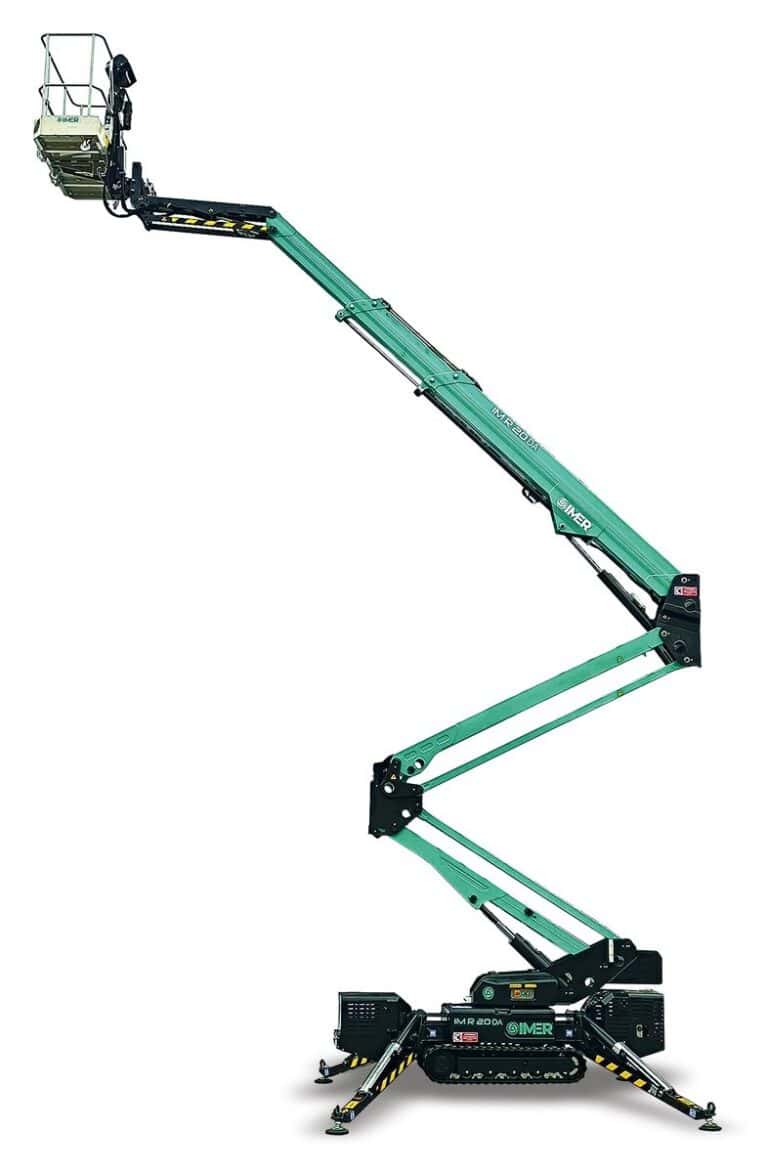 IMER IM R 65 / 20 DA Pro double articulated tracked spider lift