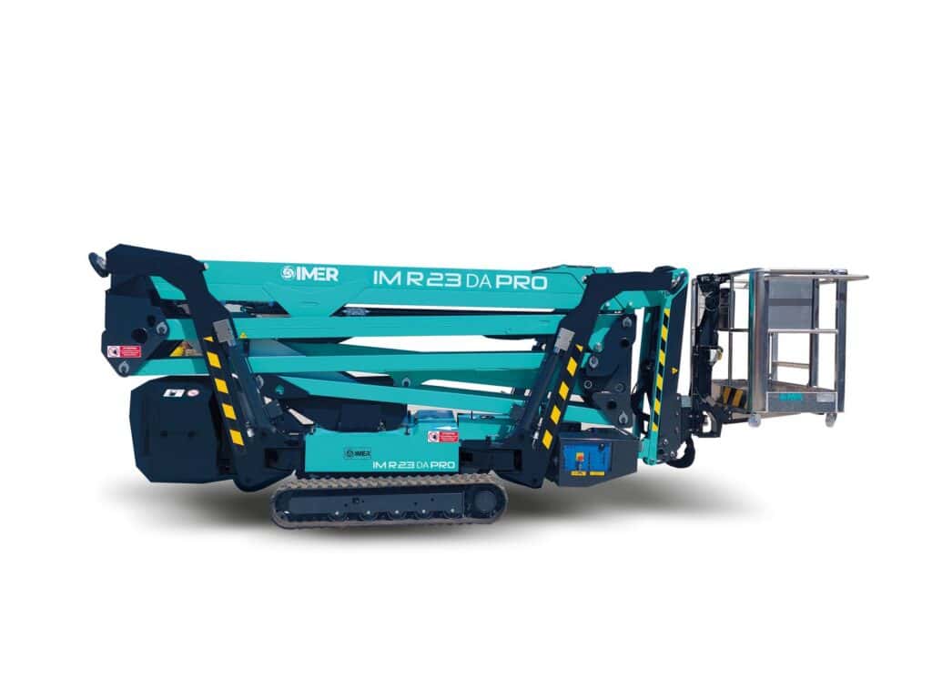 IM R 74 / 23 DA Pro stowed for transport